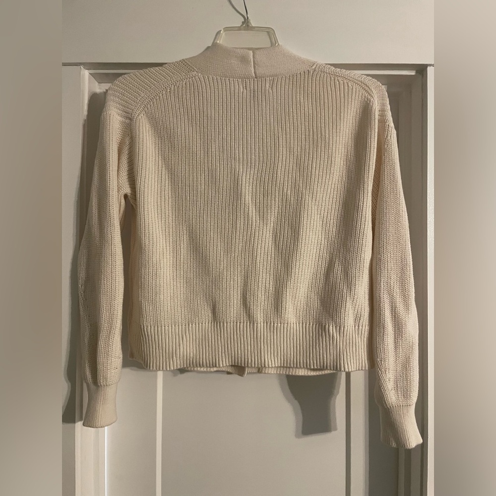 Target Universal Thread Cream Button-Up Cardigan - image 2